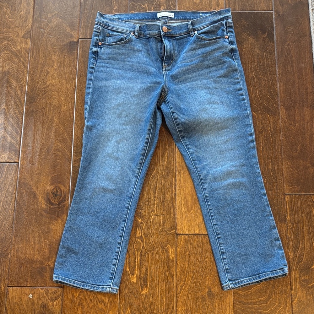 Size 10/30 Loft Jeans Modern Kick Crop